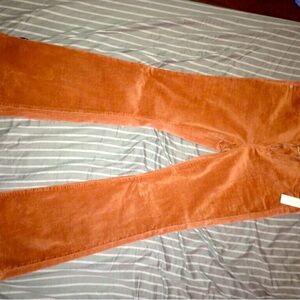 Pilcro Anthropologie flare corduroy pants size 31
